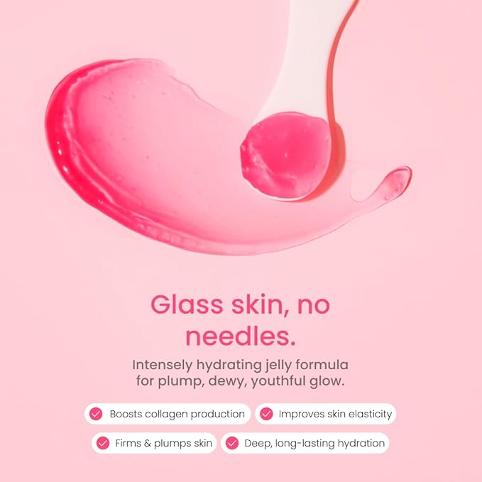 QUIA Collagen Jelly Cream – Lightweight Gel Moisturizer for Glowing, Plump Skin – With Niacinamide and Peptides – Korean Skincare for Daily Hydration-GlimoraGlow