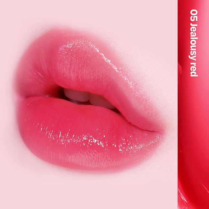 JEALOUSY PLUMPER 05 JEALOUSY RED Moisture color lip balm lip plumper-GlimoraGlow