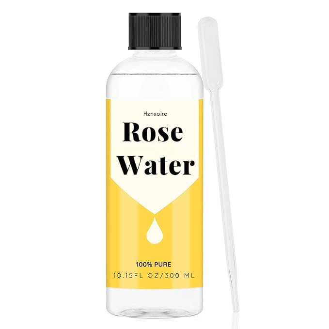10.15 fl oz Rose Hydrosol for Face Hydrating Mist Hydration, 100% Pure Rose Water, Cleanses & Softens Skin, Promotes Healthy Skin Cell, Suitable for All Skin Types-GlimoraGlow