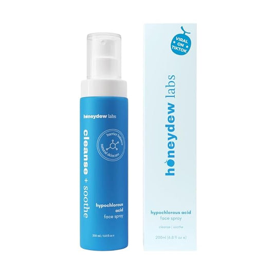 Hypochlorous Acid Spray – HOCl Face & Skin Mist for Acne, Eczema & Irritation – Multi-Purpose Skin Repair – Eyelid Cleanser, Post-Workout, Post-Procedure, Scalp & Sensitive Skin – 6.8 oz-GlimoraGlow