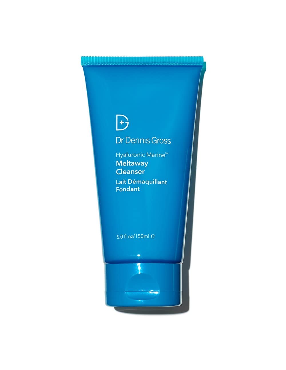 Dr Dennis Gross Hyaluronic Marine Meltaway Cleanser | Oil-Free Hypoallergenic Makeup Removing Cleanser Removes Waterproof Makeup, Dirt, and Oil Without Stripping the Moisture Barrier | 5 oz-GlimoraGlow