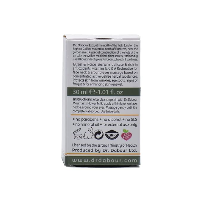 Dr. Dabour Anti Aging Face And Eye Serum 1.01 OZ-GlimoraGlow
