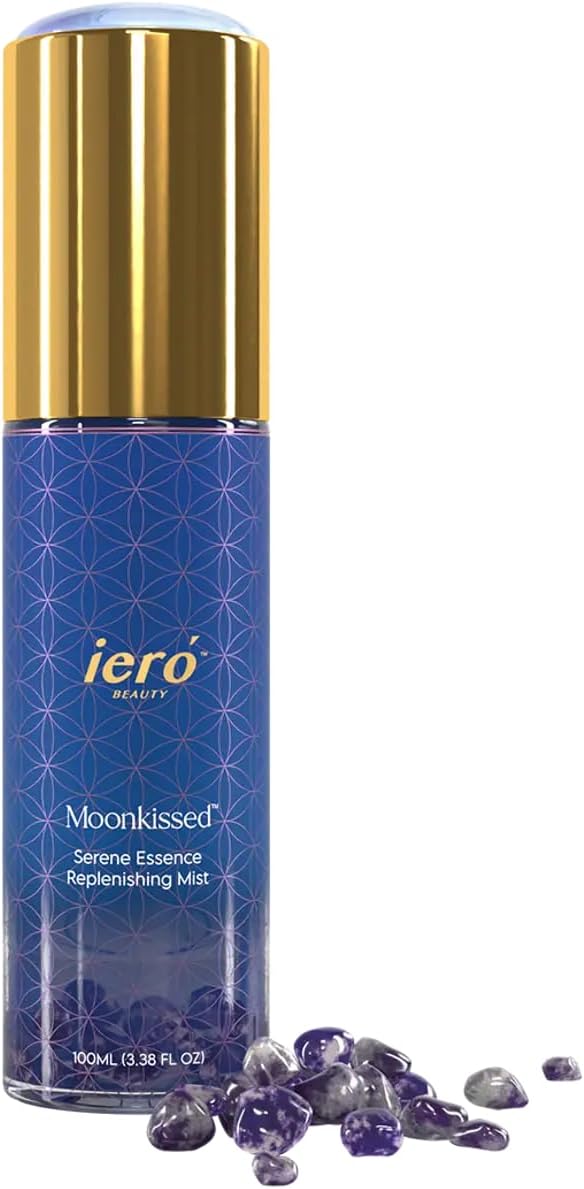 ieró Beauty Lavender, Chamomile & Frankincense Replenishing Facial Mist | Hydrating Toner | Calming, Restorative Hydrolat Essence | Strengthens Skin Barrier & Soothes Redness | Non-Comedogenic, Vegan-GlimoraGlow