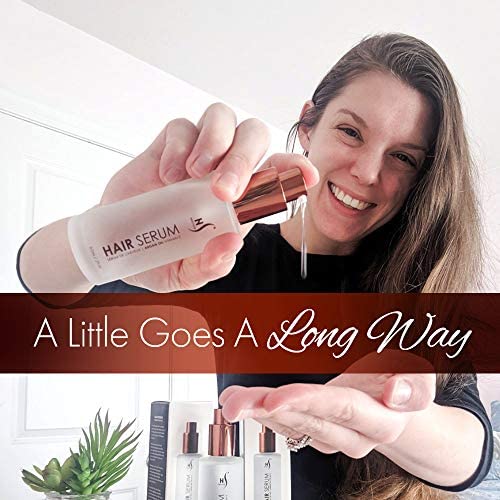 HerStyler Serum, 4 Pack - Hair Styling Agent with Argan Oil for Dry, Damaged Hair - Frizz Control Serum for Straightening, Shine, Trendy Tresses-GlimoraGlow