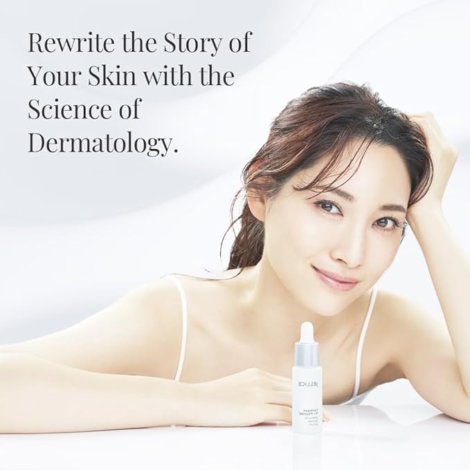 Intensive Dermal Collagen Tripeptides Serum for Face - Collagen Serum for Women with All Skin Types - Enhanced Hydration & Nourishment - Japanese Cosmetics - 1.01 fl oz-GlimoraGlow