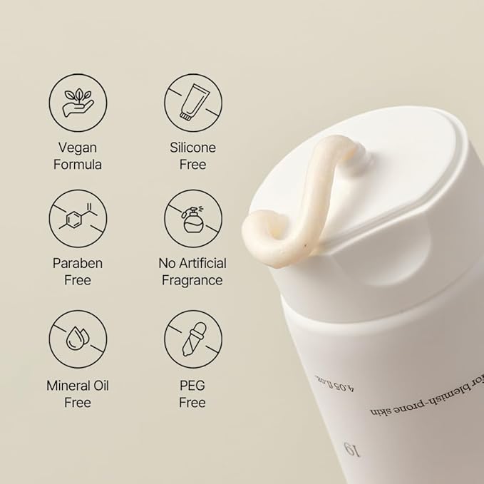 NDP Rice Mochi Deep Face Wash – Triple-Rice Airy Micro-Exfoliating Foam for Sensitive Skin, Phyto Mucin Hydration Shield, pH 5.5 Barrier-Safe Vegan Korean Skincare Cleanser, 4.05 fl oz (120 ml)-GlimoraGlow