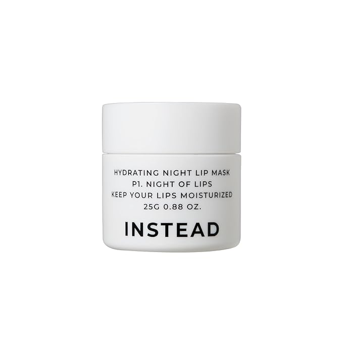 Hydrating Night Lip Mask - Moisturizing Lip Treatment to Restore and Soothe Dry Chapped Lips Overnight 0.88 oz.-GlimoraGlow
