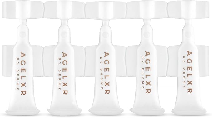 AGELXR - Instant Wrinkle Remover - Quickly Tightens Wrinkles, Fine Lines and Diminishes Puffy Eyes. Instant Facelift Serum - Anti-Aging Formula with Argireline® (30 Vials)-GlimoraGlow