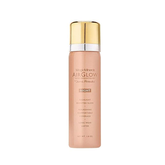 Jerome Alexander MagicMinerals AirGlow Tinted Highlighting Night Mist, Illuminating Airbrush Tinted Moisturizer Spray | Bronze Glow-GlimoraGlow