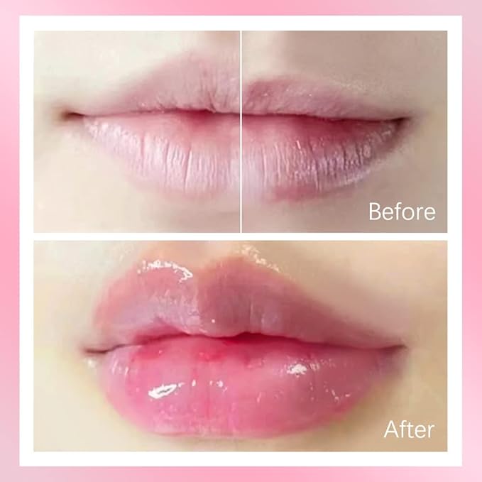ibcccndc Lip Plumper Plumping Lip Gloss Hydrating Nourishing Lip Oil Red Liquid Lipstick Lip Care Products Mineral Oil Clear Lipgloss (6)-GlimoraGlow