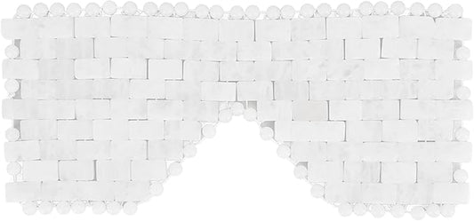 Jade Eye Mask, Jade Stones Eyes Mask White Reduce Puffiness Anti Wrinkle Quartz Sleeping Mask Eye Care Tool-GlimoraGlow