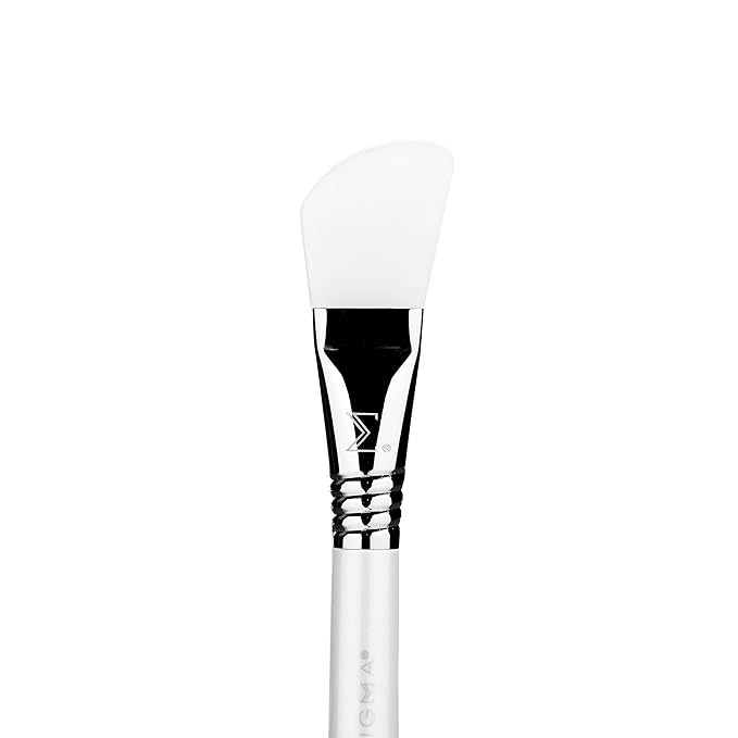 Sigma Beauty S01 Clay/Mud Mask Skincare Brush – Silicone Skincare Tool for Applying Skincare Products to Face and Skin, Face Mask Brush Applicator for Mud and Clay Masks (1 Pc)-GlimoraGlow