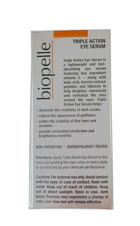 Biopelle Triple Action Eye Serum-GlimoraGlow