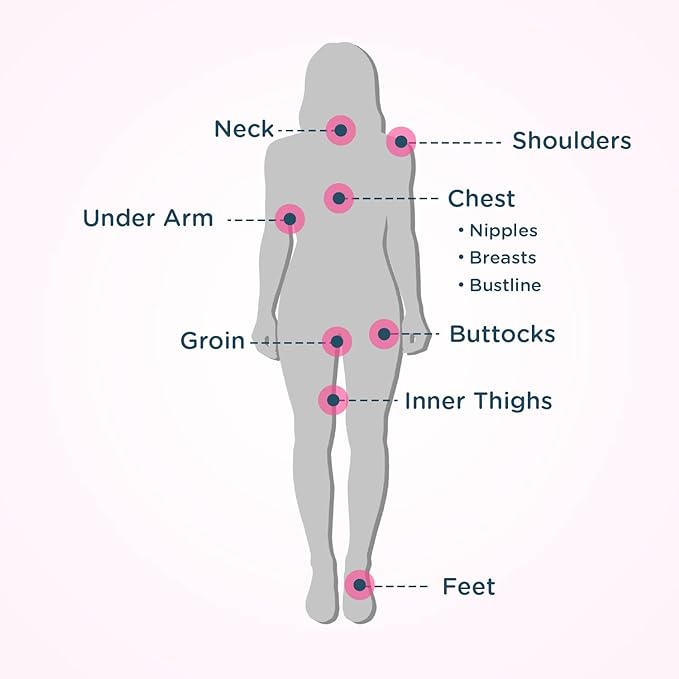 Body Glide For Her Anti Chafe Balm | Chafing stick with added emollients | Great for dry, sensitive skin and/or sensitive areas | Use on chest, bra, butt, groin, arm, and thigh chafing | 0.8oz-GlimoraGlow