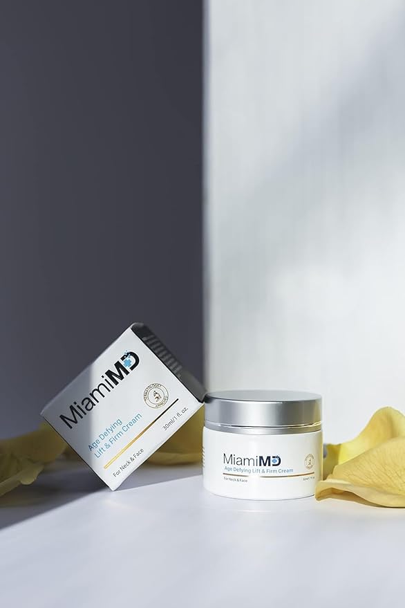 Age-Defying Lift & Firm Cream - Anti Aging and Skin Firming For All Types - Paraben Free - Fragrance Free Cruelty Free BHA Free 50 ml (1.7oz) - 3 PACK-GlimoraGlow