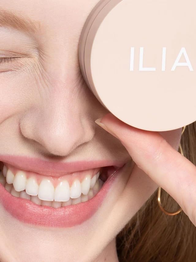 ILIA - Soft Focus Finishing Powder | Non-Toxic, Vegan, Cruelty-Free, Talc-Free, Lightweight + Long Lasting for All Skin Types (0.32 oz | 9 g)-GlimoraGlow