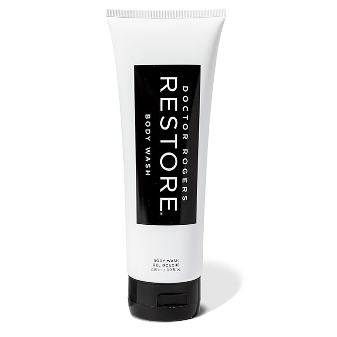 Doctor Rogers Hydrating Body Wash, Moisturizing Shower Cleanser, Dermatologist-Created Bath Soap For Women & Men, Cleanses & Repairs the Skin Barrier, Paraben & Sulfate-Free, 236 ml / 8 fl oz-GlimoraGlow