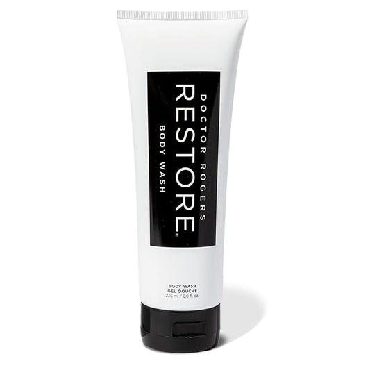 Doctor Rogers Hydrating Body Wash, Moisturizing Shower Cleanser, Dermatologist-Created Bath Soap For Women & Men, Cleanses & Repairs the Skin Barrier, Paraben & Sulfate-Free, 236 ml / 8 fl oz-GlimoraGlow