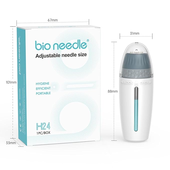 Hydra Needle Serum Applicator Tools Hydra Stamp,Professional Micro Needling Tools-GlimoraGlow