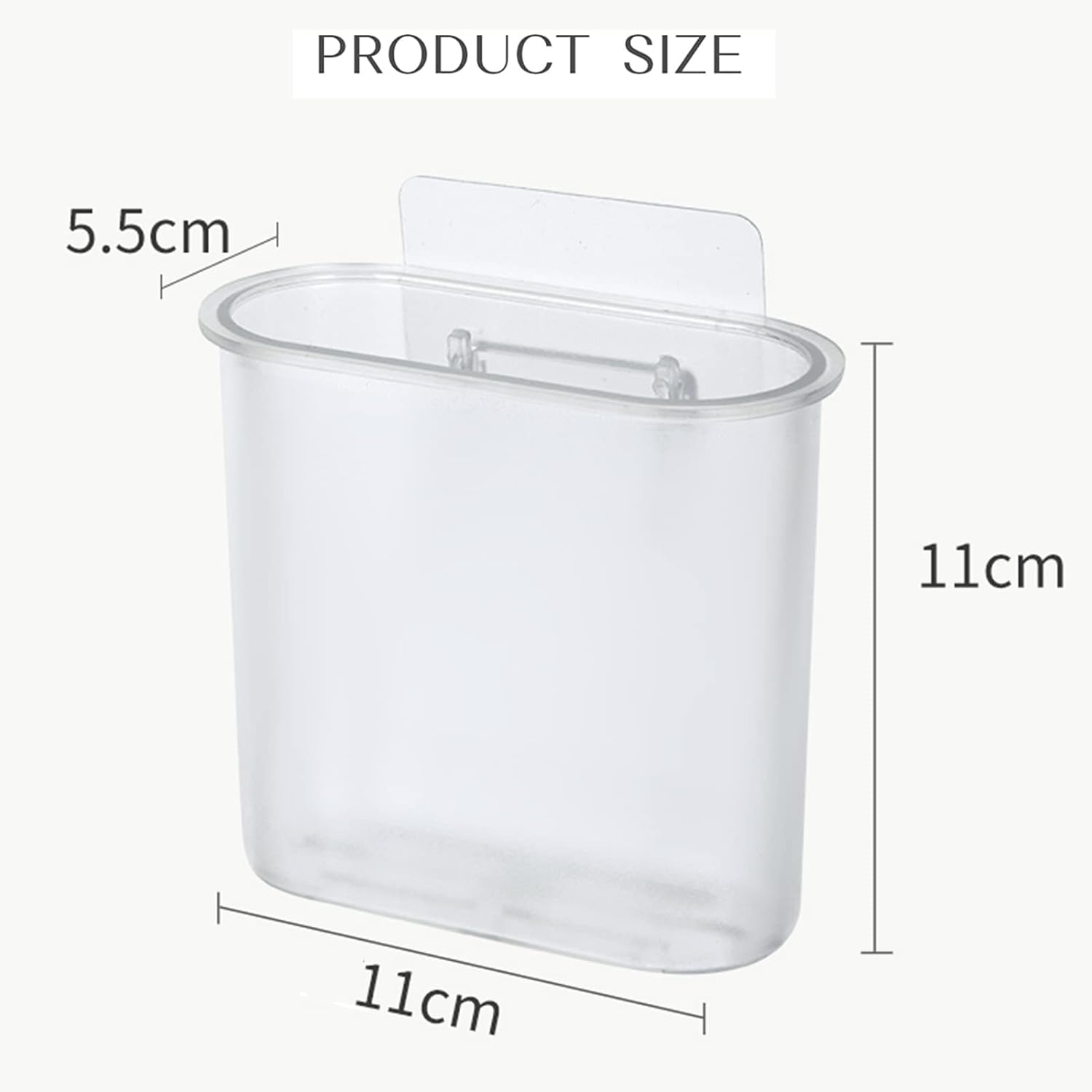 2 Packs Toothbrush Holders Wall Mounted, Self Adhesive Tooth Brush Holder for Bathroom Electric Toothbrush Toothpaste Razor Holder Bathroom Accessories(Clear)-GlimoraGlow