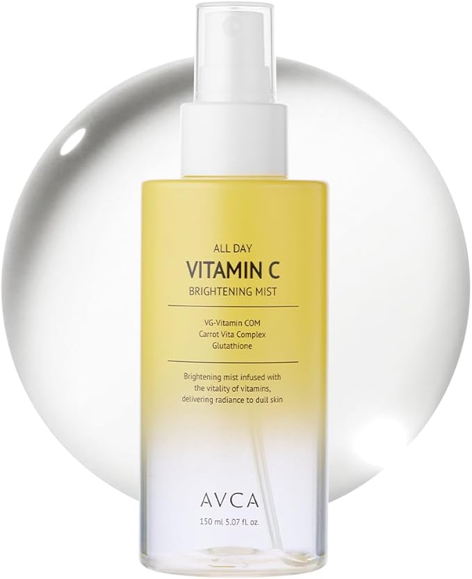 AVCA Vitamin C Face Mist – Hydrating & Brightening Spray for Glowing Skin (5.07oz)-GlimoraGlow
