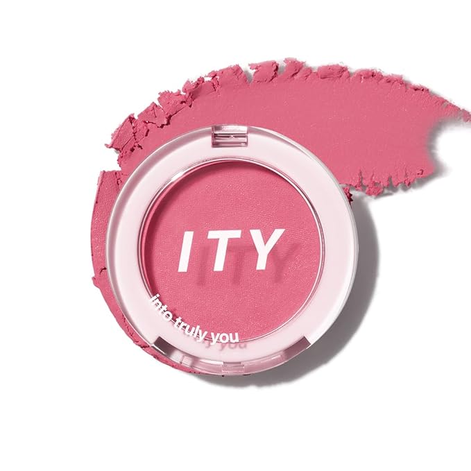 ITY Mood Blush, Blush for Cheeks Makeup,Moisturizing Creamy Blush Dual Funtions, Highly Spreadable, 0.18 oz (5.2g) in Show Off-GlimoraGlow