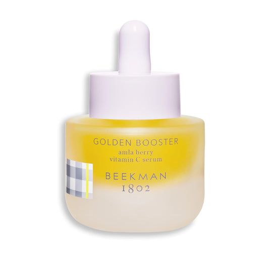 Beekman 1802 Golden Booster Amla Berry Face Serum - Fragrance Free - 0.5 fl oz - Plant-Based Vitamin C Alternative - Good for Sensitive Skin - Cruelty Free-GlimoraGlow