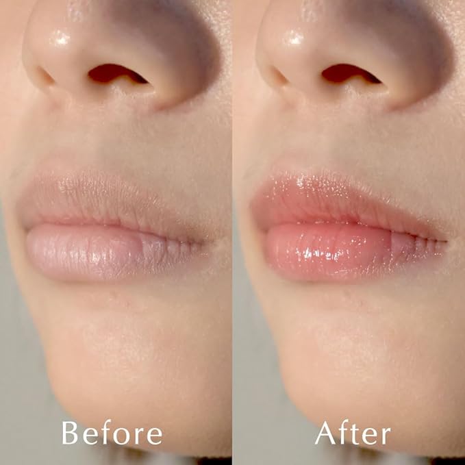 INNA ORGANIC Tinted Lip Serum, Moisturizing, Healing, Light Rosy color, 100% vegan, EWG & COSMOS Certified| Rose Geranium Essential Oils Infused Skincare | Luxury Clean Beauty-GlimoraGlow