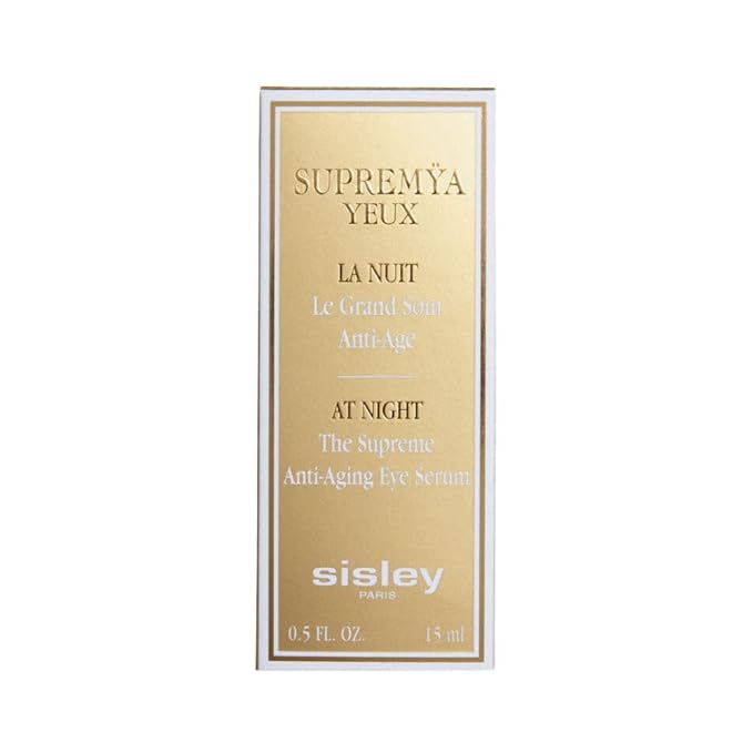 SISLEY Sisley Supremya Eyes at Night The Supreme Anti-Aging Eye Serum, 0.52 Ounce, 0.52 Fl Ounce () (3473311540508)-GlimoraGlow