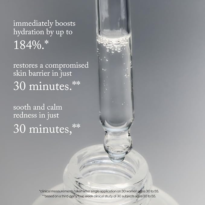 goop Beauty Exosome Hydration Therapy Serum | Hydrating Serum for Plump, Radiant, & Smooth Skin | Cica Leaf Exosomes, Red Sea Moss, & Polyglutamic Acid | 1.0 fl oz-GlimoraGlow