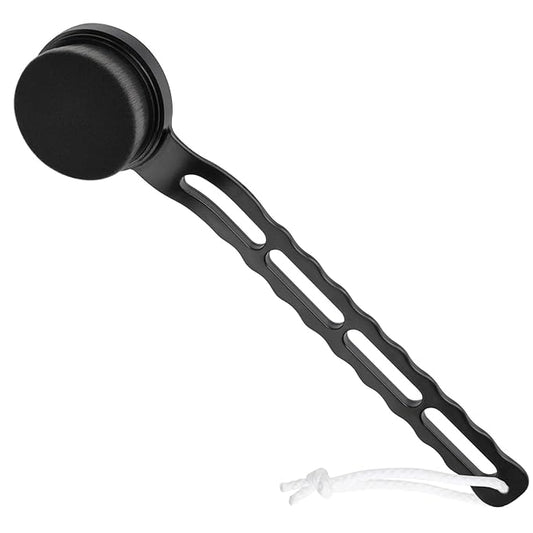 docolor Self Tanner Back Applicator, Plastic Long Handle Back Tanning Applicator Large Body Makeup Brush Vegan & Cruelty Free Self Tanner Brush For Self Tanner, Sunscreen, Bronzer, Foundation-GlimoraGlow