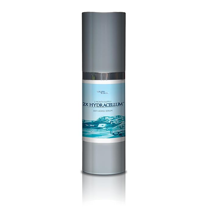 2x Hydracellum Serum - Hydrating Anti Aging Eye Serum - 2 Month Supply - Infused Vitamin C Serum with Alpha Hydroxy Acid to Improve Wrinkles, Dark Circles, & Eye Bags - Nourish, Exfoliate, Moisturize-GlimoraGlow