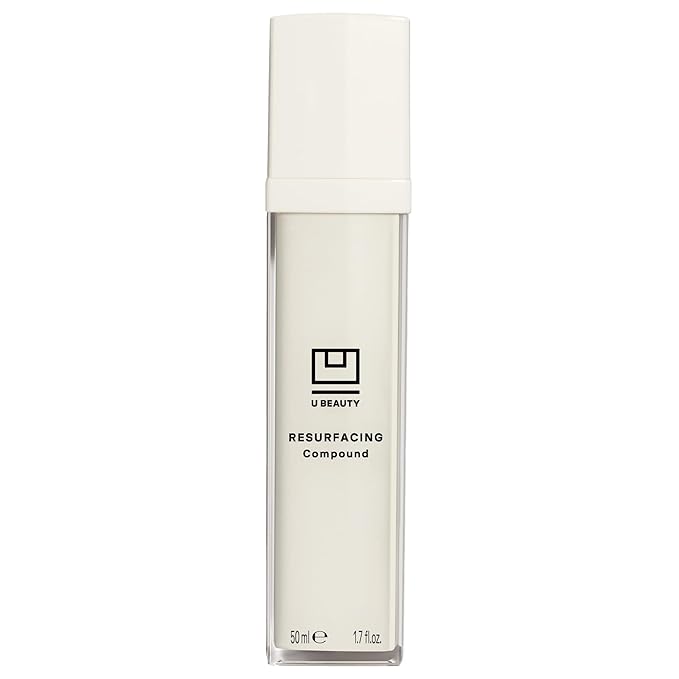 U Beauty Resurfacing Compound - Anti-Aging Daily Serum with Mandelic Acid, a Gentle Blend of Exfoliants, Retinol + Vitamin C for Smoother, Brighter, & Revitalized-Looking Skin - 1.7 fl oz-GlimoraGlow