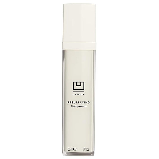 U Beauty Resurfacing Compound - Anti-Aging Daily Serum with Mandelic Acid, a Gentle Blend of Exfoliants, Retinol + Vitamin C for Smoother, Brighter, & Revitalized-Looking Skin - 1.7 fl oz-GlimoraGlow