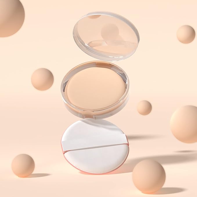 MOHOPE 8Pcs Air Cushion Makeup Puffs for Foundation with Portable Box, No Latex Blending Sponge for Liquid, Cream, Foundation and Powder, Teardrop Powder Puff, Purple-GlimoraGlow