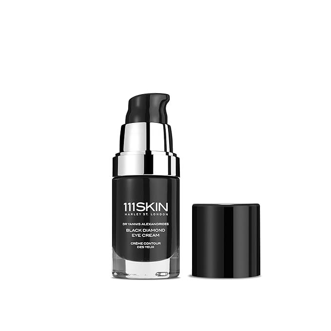 111SKIN Black Diamond Eye Cream, Formulated with Granactive Retinoid for Fine Lines and Dark Circles, Anti-Aging Formula Suitable for Sensitive Skin, 0.51 fl oz-GlimoraGlow