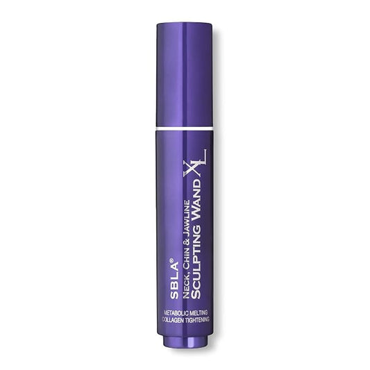 SBLA Neck, Chin & Jawline Sculpting Wand XL – Melts Neck Fat Under The Chin & Along Jowls, Lifts & Sculpts The Entire Area & Reduces Lines, Boosts Collagen Production-GlimoraGlow