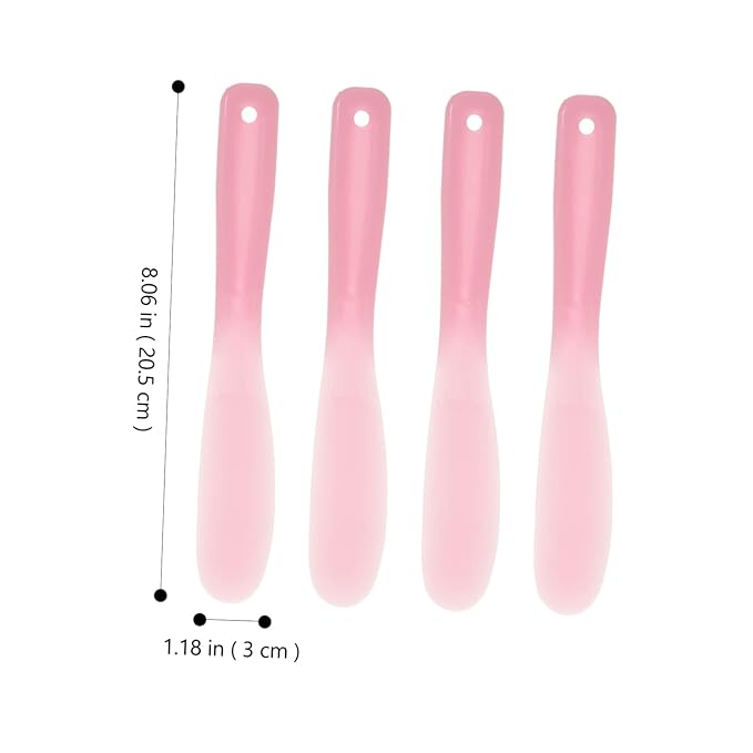 10pcs Tool Stick Makeup Spatula Cosmetic Plate Mixer Cosmetic Mixer Silicone Stirring Tools Beauty Spatula Makeup Plate Spatula Makeup Mixing Tool Makeup Mixer Tool-GlimoraGlow