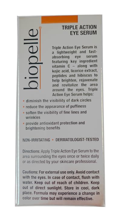 Biopelle Triple Action Eye Serum-GlimoraGlow
