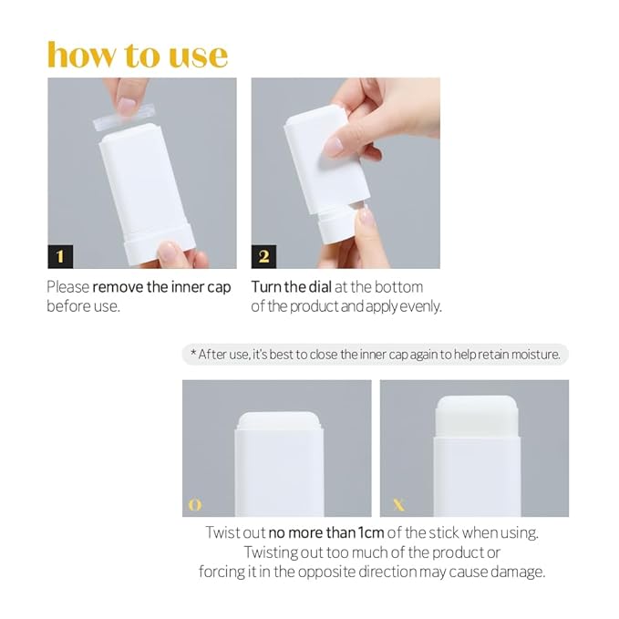 ETUDE Sunprise Mild Airy Finish Sunstick SPF50+ PA++++ Powdery sunscreen, Vegan, Non-Greasy, Sebum Control, Matte Finish, Sensitive Skin Friendly, 19g-GlimoraGlow