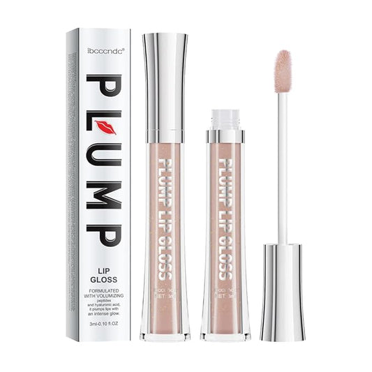 ibcccndc Lip Plumper Plumping Lip Gloss Hydrating Nourishing Lip Oil Red Liquid Lipstick Lip Care Products Mineral Oil Clear Lipgloss (2)-GlimoraGlow