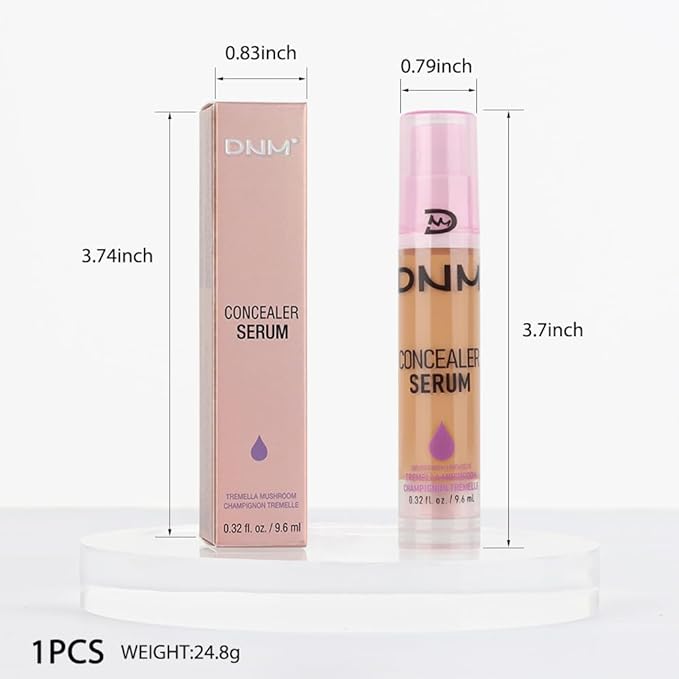 1 Pack Matte Oil Free Concealer Foundation Cream,Professional Make-up Base Facial Matte Full Coverage Liquid Tattoo Concealer Hide Foundation Primer Makeup.Long-Lasting-1 Fl.Oz (06 TAN)-GlimoraGlow