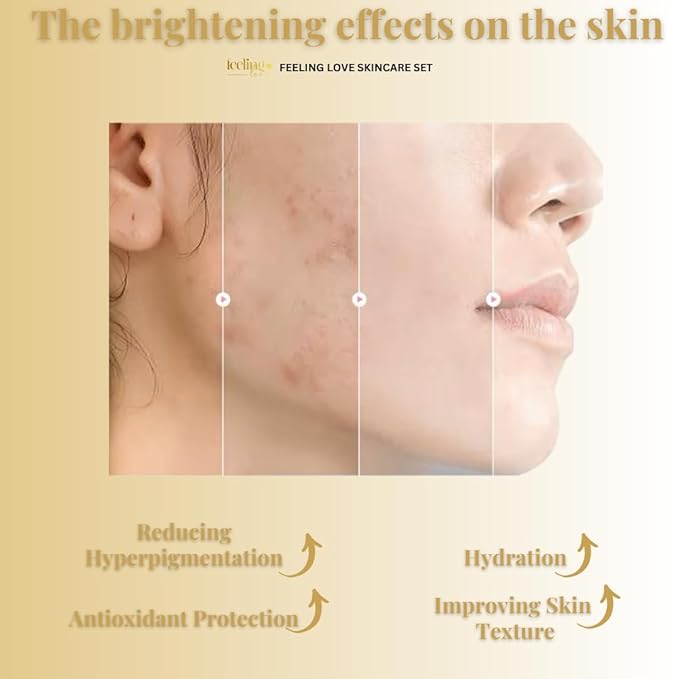 Introducing our exclusive Skincare Set: Cleanser, Serum, Essence Cream, and Eye Cream - Experience the Ultimate 4-Step Natural Beauty Routine for Achieving Radiant, Glowing Skin.-GlimoraGlow