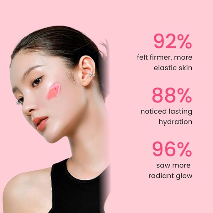 QUIA Collagen Jelly Cream – Lightweight Gel Moisturizer for Glowing, Plump Skin – With Niacinamide and Peptides – Korean Skincare for Daily Hydration-GlimoraGlow