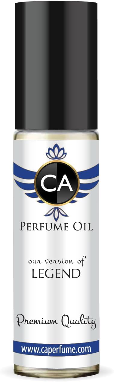 CA Perfume Impression of Legend For Men Fragrance Body Oil Dupes Attar Roll-On 0.3 Fl Oz/10ml-X1-GlimoraGlow