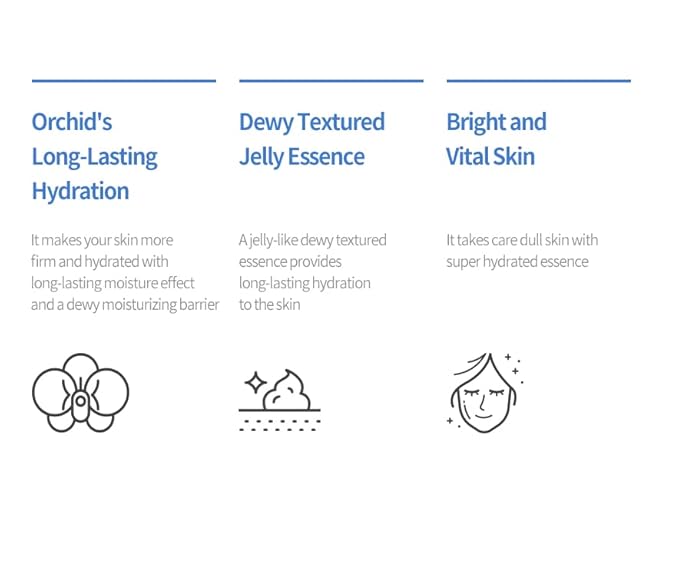 JMsolution Marine Luminous Pearl Deep Moisture 3 Step Skin Care Face Mask - Korean Skincare Facial Mask - boosting Brightening Moisturizing-10 Sheets for Dry Skin (Orchid)-GlimoraGlow