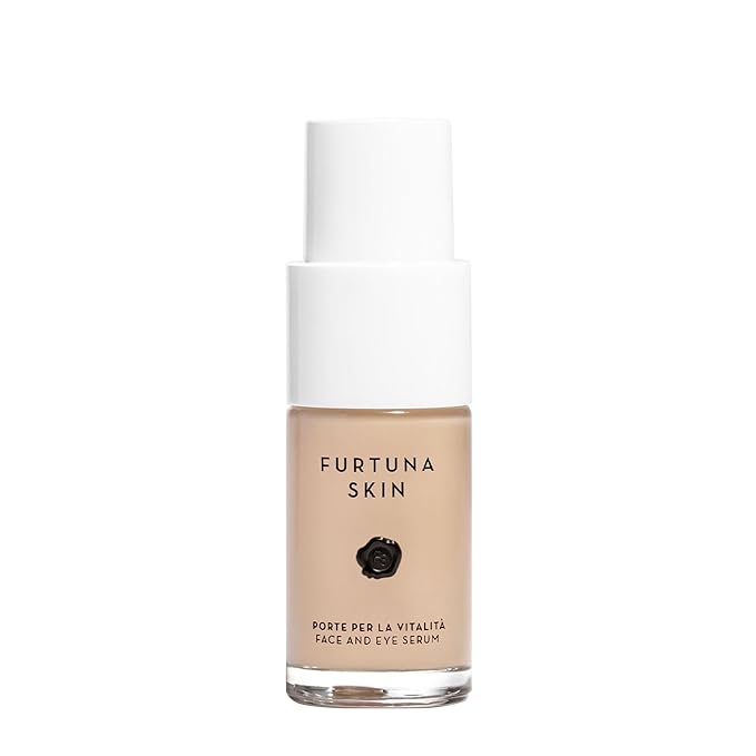 Face & Eye Serum - Dual-Use Formula to Lift, Reduce Puffiness and Even Tone, Wild-Foraged Botanicals, Vegan, Dermatologist Tested, EWG Verified, 15ml-GlimoraGlow
