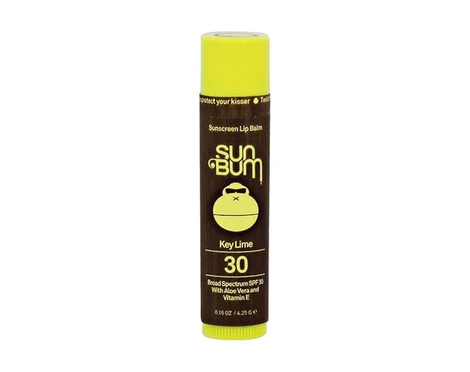 Sun Bum SPF 30 Sunscreen Lip Balm | Vegan and Cruelty Free Broad Spectrum UVA/UVB Lip Care with Aloe and Vitamin E for Moisturized Lips | Key Lime Flavor |.15 oz-GlimoraGlow
