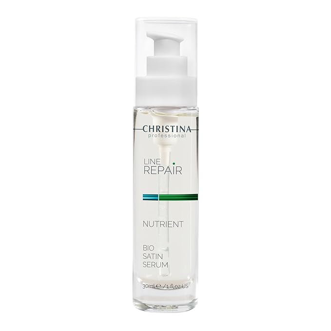 Christina Line Repair Bio Satin Vitamin C Serum for Face | Deeply Nourished Radiant Skin | Vitamin-Rich Protection | Retinol Revitalization Face Serum | For Sensitive, Normal, and Dry Skin 30ml-GlimoraGlow