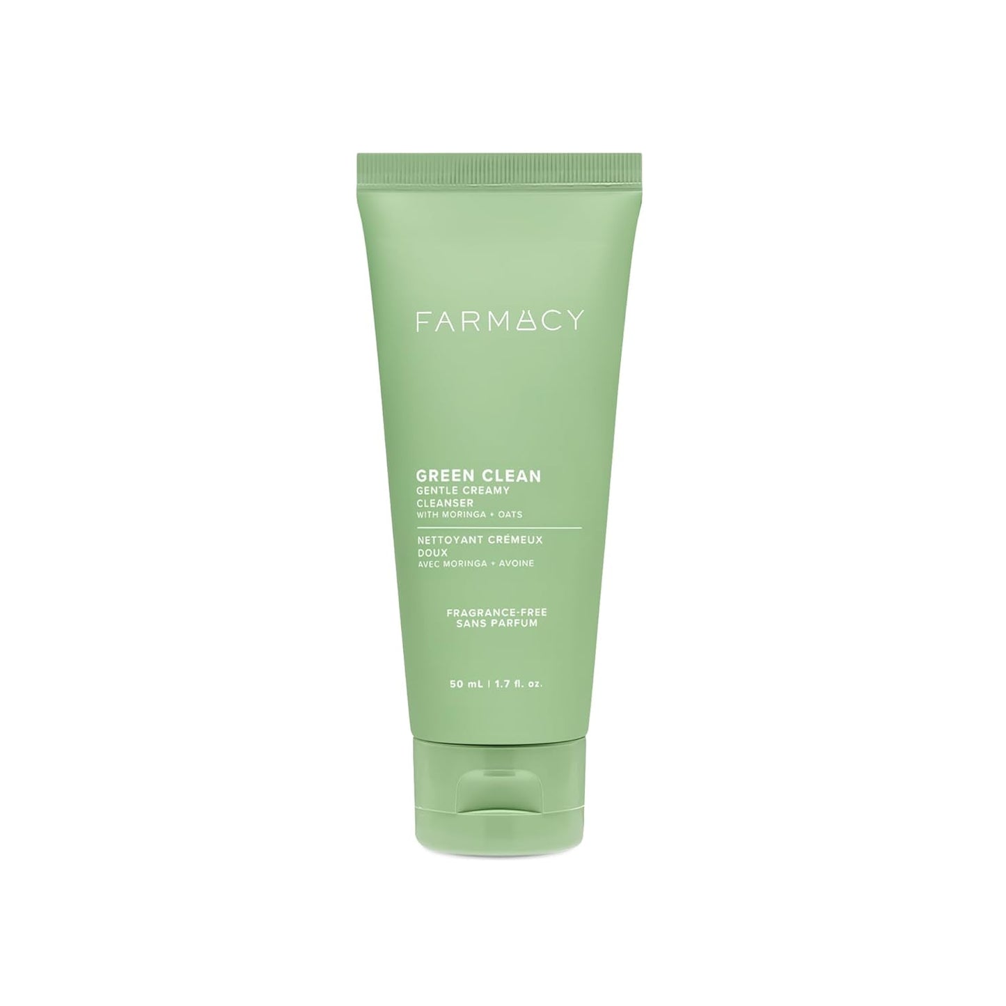Farmacy Gentle Creamy Face Cleanser - Hydrating Facial Cleanser to Nourish & Help Remove Makeup & Impurities - Enriched with Aloe & Moringa Oil to Soothe, Purify & Refresh Skin (50ml)-GlimoraGlow
